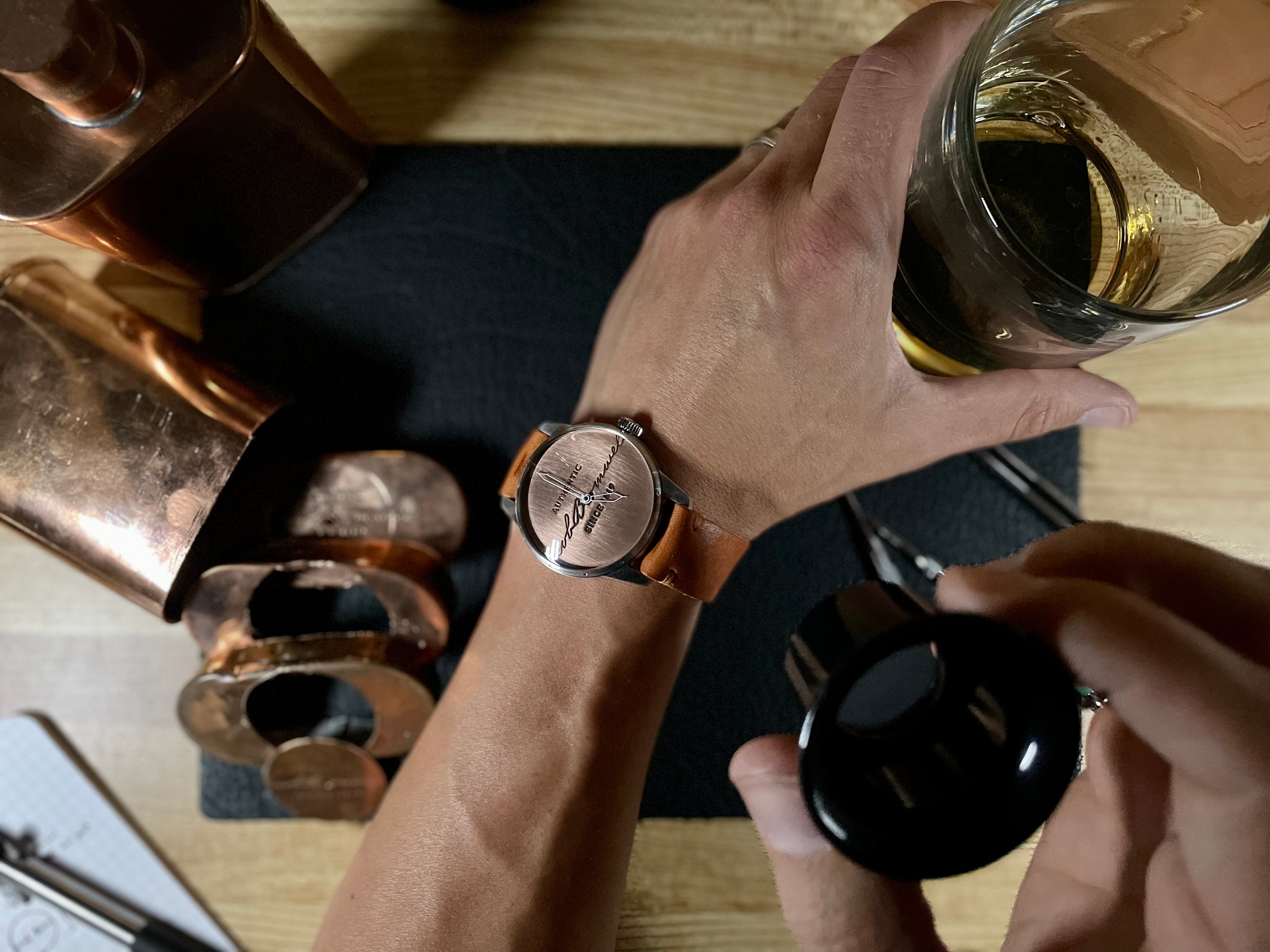 THE HANDS OF TIME